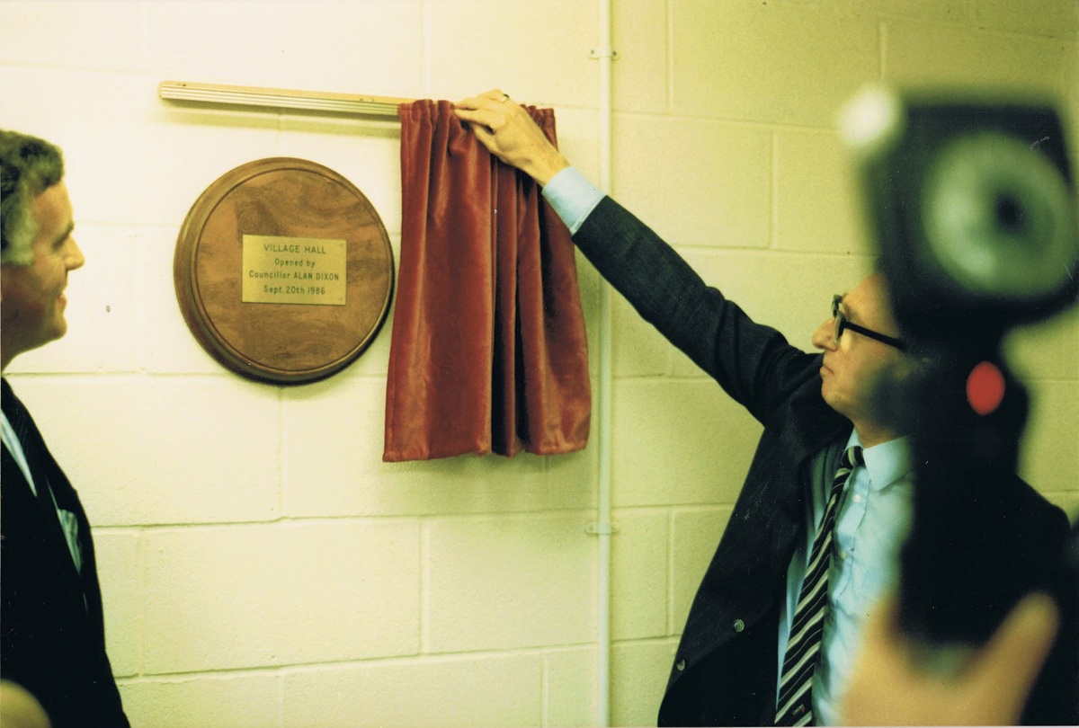 Unveiling the Commemorative Plaque